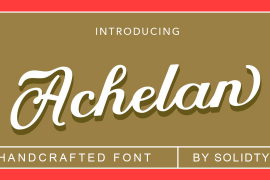 Achelan Script Regular