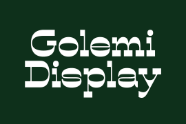 Golemi Display Regular