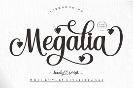 Megalia Script Regular