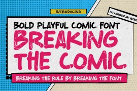 Breaking The Comic Regular