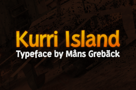 Kurri Island Caps Black Italic