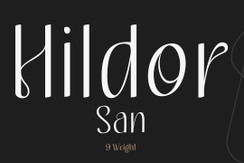 Hildor San Black