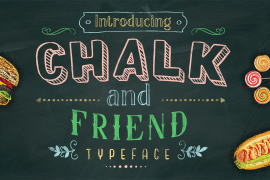 Chalk and Friend Three