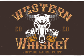 Western Whiskey Texture