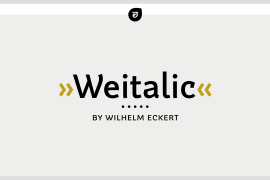 Weitalic Heavy Italic
