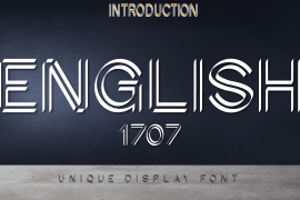 English1707 Regular