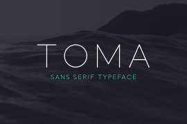 Toma Sans Bold Italic