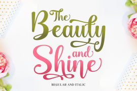 Beauty Shine Italic