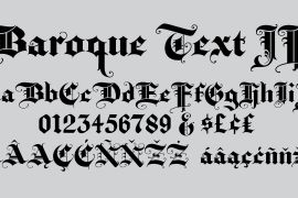 Baroque Text JF