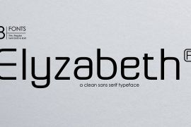 Elyzabeth Pro Semi Bold Italic