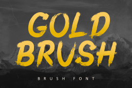 Gold Brush Regular
