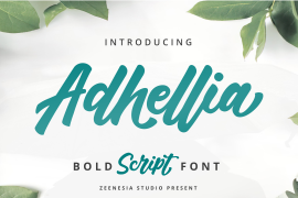 Adhellia Script