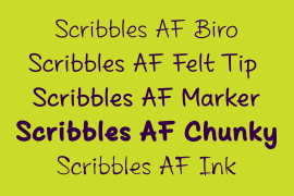 Scribbles AF Chunky