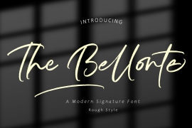 The Bellonte Italic