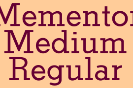 Mementor Medium Regular