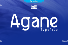 Agane Bold Italic