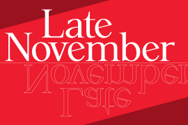 P22 Late November Bold