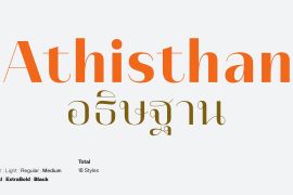 Athisthan Light Italic
