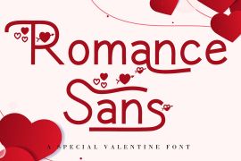 Romance Sans Italic