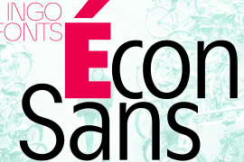 ÉconoSans Pro 94 Black Expanded Italic