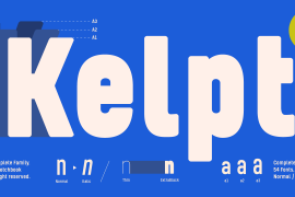Kelpt A3 Medium Italic