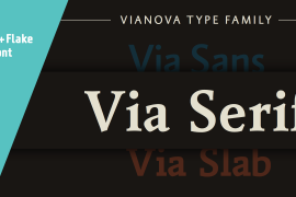 Vianova Serif Pro Bold
