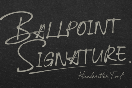 Ballpoint Signature Regular