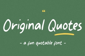Original Quotes Regular