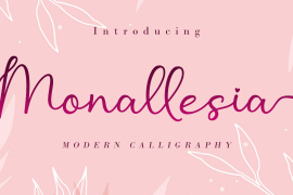 Monallesia Script Italic