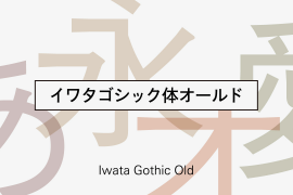 Iwata Gothic Old Pro Light