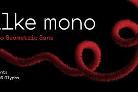 SK Ilke Mono Black Italic
