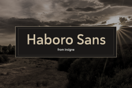 Haboro Sans Norm Regular
