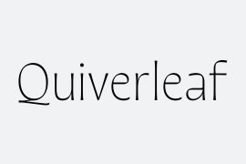 Quiverleaf CF Extra Bold Italic