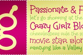Crazy Girlz Blond BTN