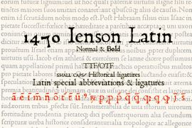 1470 Jenson Latin Bold