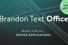 Brandon Text Office Bold