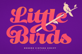 Little Birds Script Regular