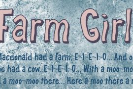 Farm Girl Offset Fill
