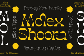 Molex Shoora Bold Slanted