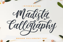 Madista Calligraphy Script