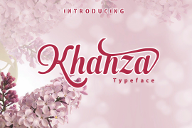 Khanza Script Regular