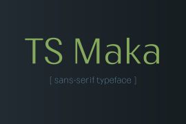 TS Maka Variable Font