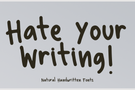 Hate Your Writing Regular