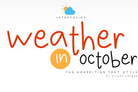 Weather In October Movement