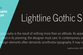 Lightline Gothic SB Reg