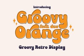 Groovy Orange Outline