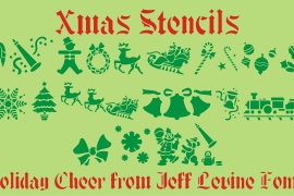 Xmas Stencils JNL