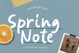 Spring Note Bold