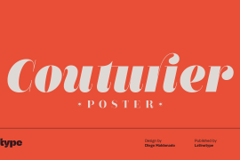 Couturier Poster Thin Italic