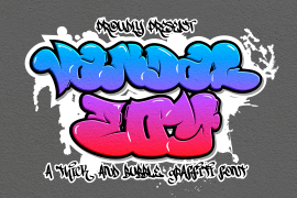 Vandal Zoy Graffiti Regular